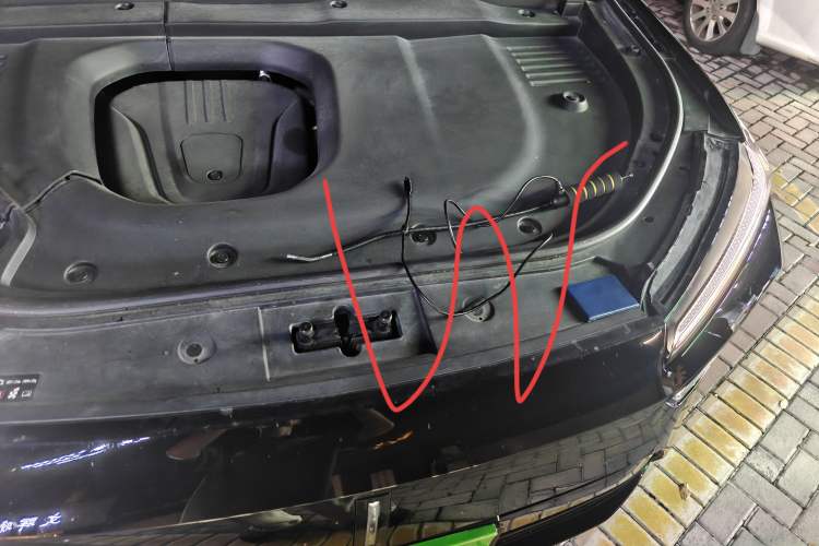 Used Wey Lanshan 2023 Four-Wheel Drive Ultra-Long Range Version Engine Bay Left