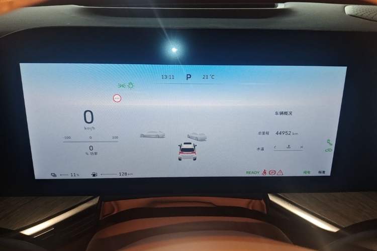 Used Wey Lanshan 2023 Four-Wheel Drive Ultra-Long Range Version Instrument Cluster