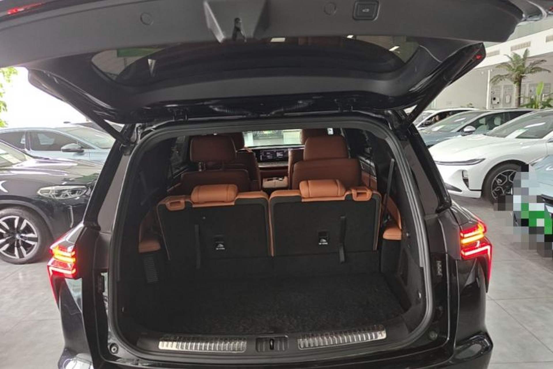 Used Wey Lanshan 2023 Four-Wheel Drive Ultra-Long Range Version Trunk