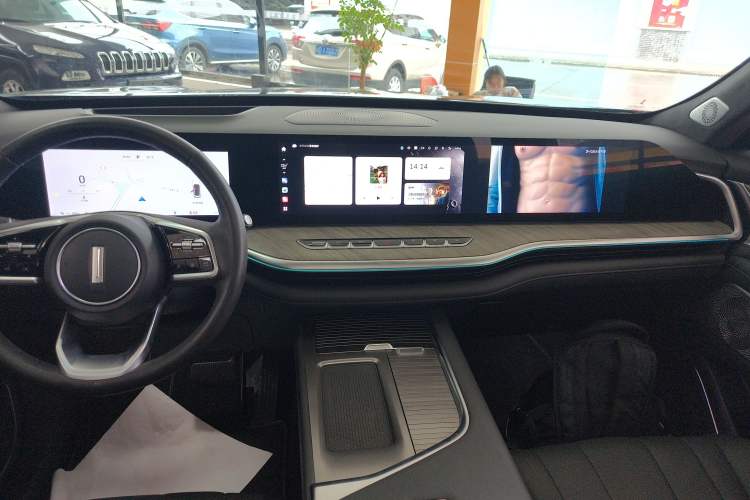 Used Wey Lanshan 2023 Four-Wheel Drive Ultra-Long Range Version Audio And AC Panel