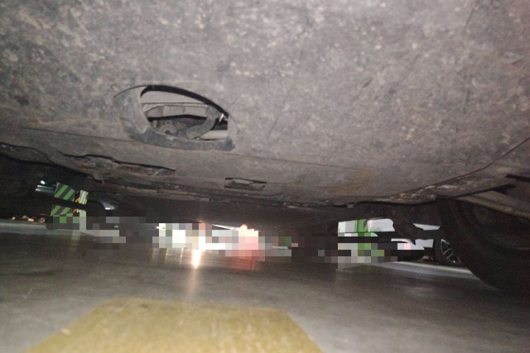 Used Wey Lanshan 2023 Four-Wheel Drive Ultra-Long Range Version Chassis Front