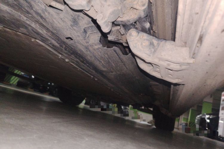 Used Wey Lanshan 2023 Four-Wheel Drive Ultra-Long Range Version Chassis Front Left