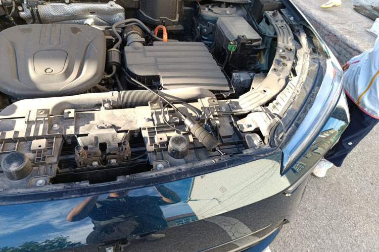 Used Wey Lanshan 2023 Four-Wheel Drive Ultra-Long Range Version Engine Bay Left