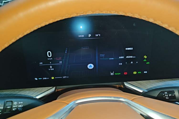 Used Wey Lanshan 2023 Four-Wheel Drive Ultra-Long Range Version Instrument Cluster