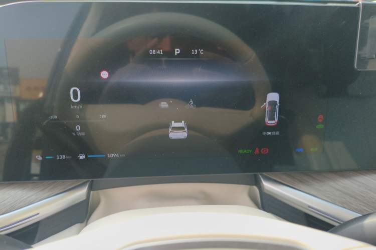 Used Wey Lanshan 2023 Four-Wheel Drive Ultra-Long Range Version Instrument Cluster