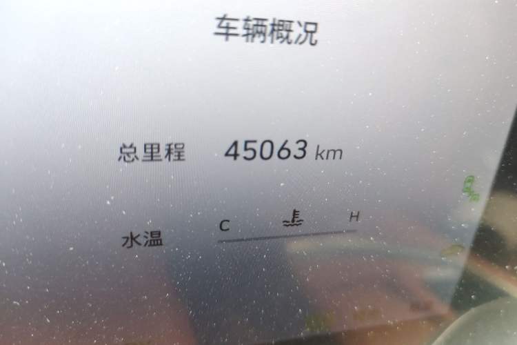 Used Wey Lanshan 2023 Four-Wheel Drive Ultra-Long Range Version Odometer Close Up