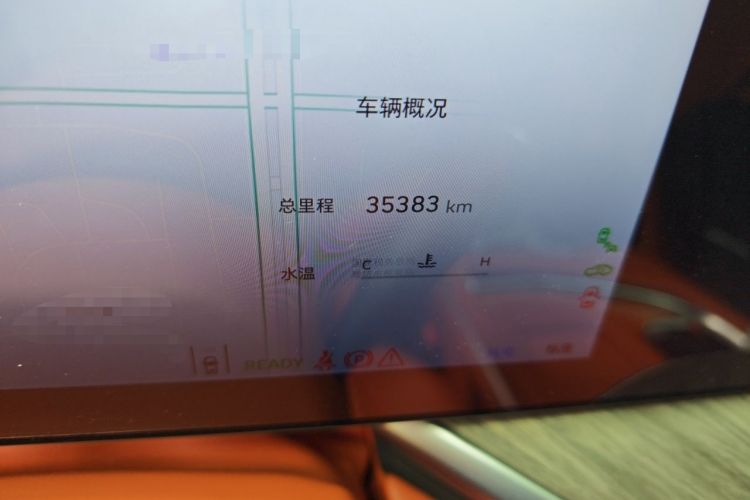 Used Wey Lanshan 2023 Four-Wheel Drive Ultra-Long Range Version Odometer Close Up