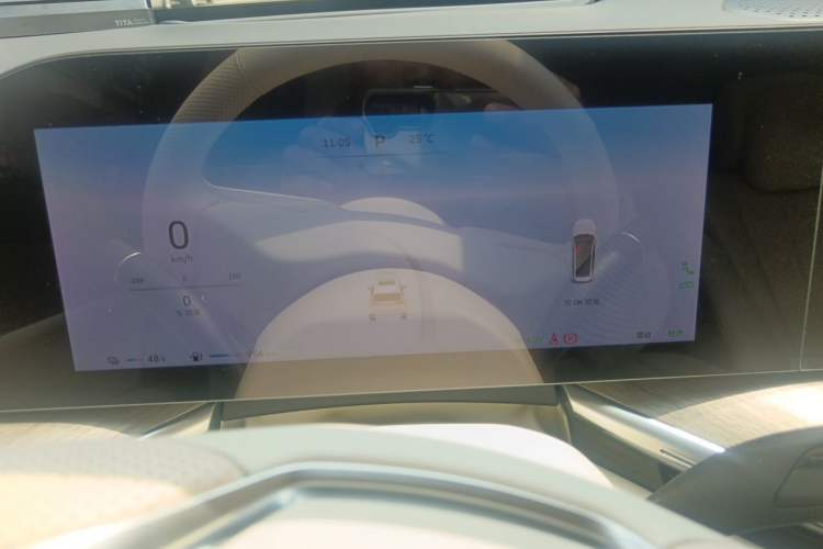 Used Wey Lanshan 2023 Four-Wheel Drive Ultra-Long Range Version Instrument Cluster