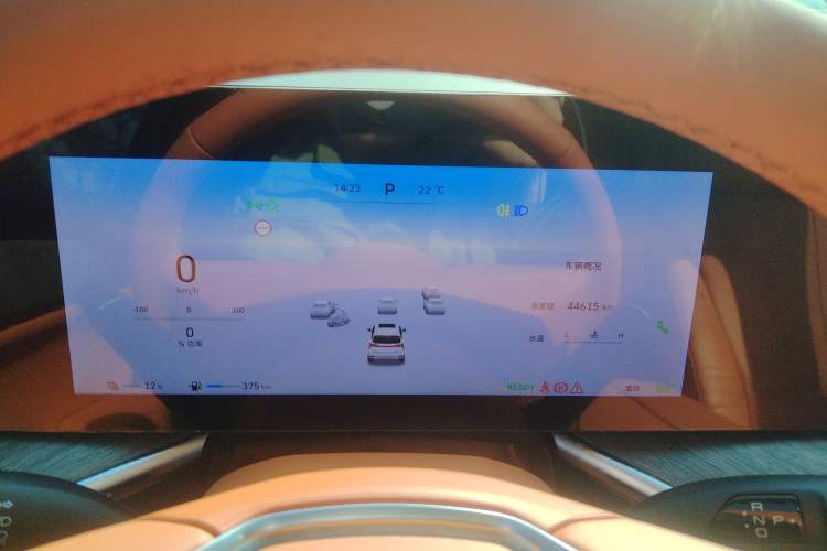 Used Wey Lanshan 2023 Four-Wheel Drive Ultra-Long Range Version Instrument Cluster