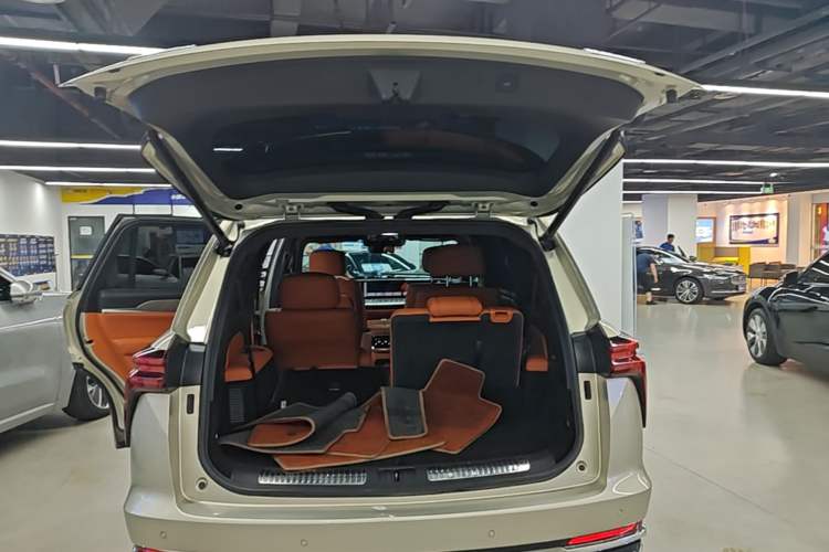 Used Wey Lanshan 2023 Four-Wheel Drive Ultra-Long Range Version Trunk