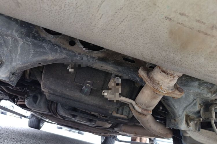 Used Wey Lanshan 2023 Four-Wheel Drive Ultra-Long Range Version Chassis Rear