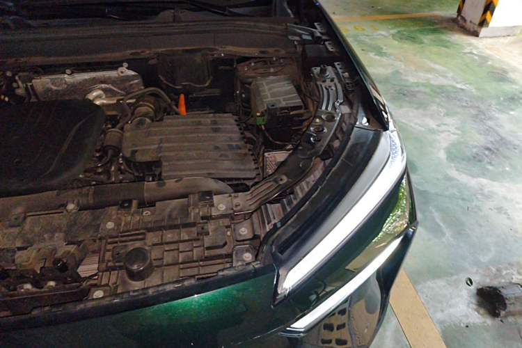 Used Wey Lanshan 2023 Four-Wheel Drive Ultra-Long Range Version Engine Bay Left
