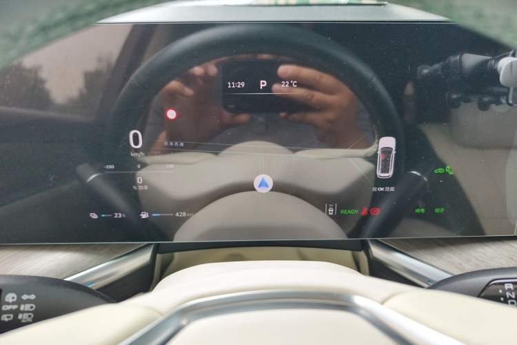 Used Wey Lanshan 2023 Four-Wheel Drive Ultra-Long Range Version Instrument Cluster