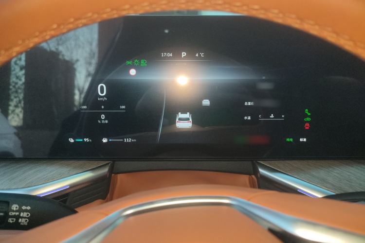 Used Wey Lanshan 2023 Four-Wheel Drive Ultra-Long Range Version Instrument Cluster