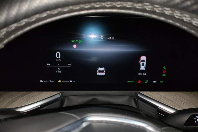 Used Wey Lanshan 2023 Four-Wheel Drive Ultra-Long Range Version Instrument Cluster