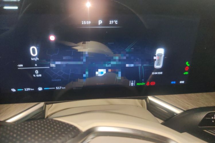 Used Wey Lanshan 2023 Four-Wheel Drive Ultra-Long Range Version Instrument Cluster