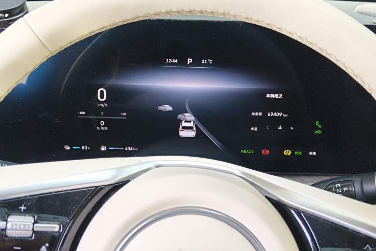 Used Wey Lanshan 2023 Four-Wheel Drive Ultra-Long Range Version Instrument Cluster