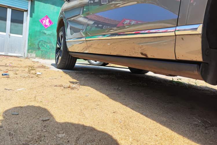 Used Wey Lanshan 2023 Four-Wheel Drive Ultra-Long Range Version Right Side Sill