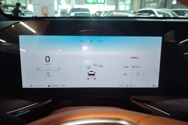 Used Wey Lanshan 2023 Four-Wheel Drive Ultra-Long Range Version Instrument Cluster
