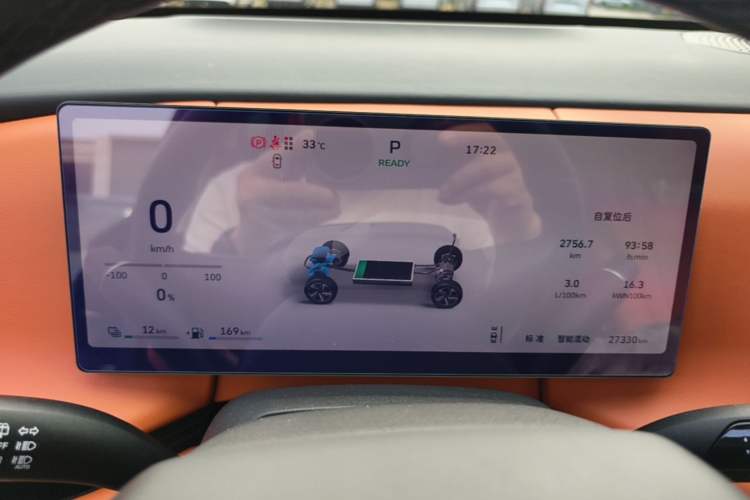 Used Wey Lanshan 2025 Four-Wheel Drive Max Instrument Cluster