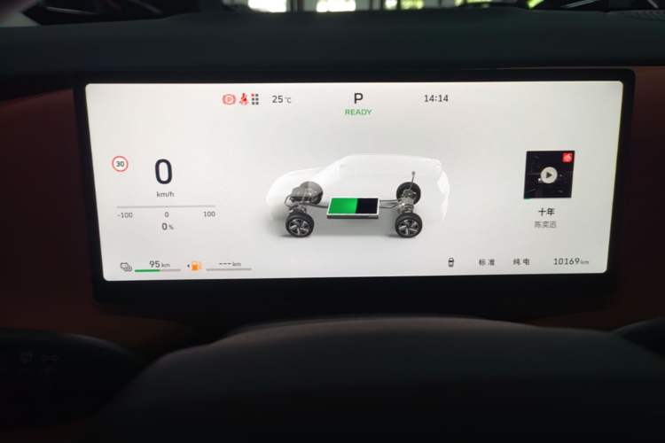 Used Wey Lanshan 2025 Four-Wheel Drive Max Instrument Cluster