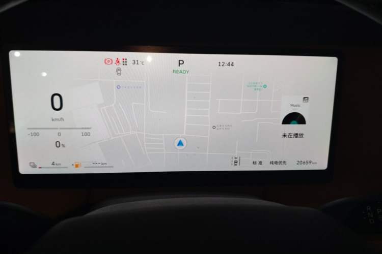 Used Wey Lanshan 2025 Four-Wheel Drive Max Instrument Cluster