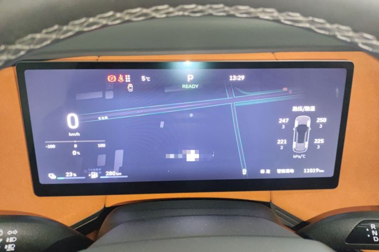 Used Wey Lanshan 2025 Four-Wheel Drive Ultra Instrument Cluster