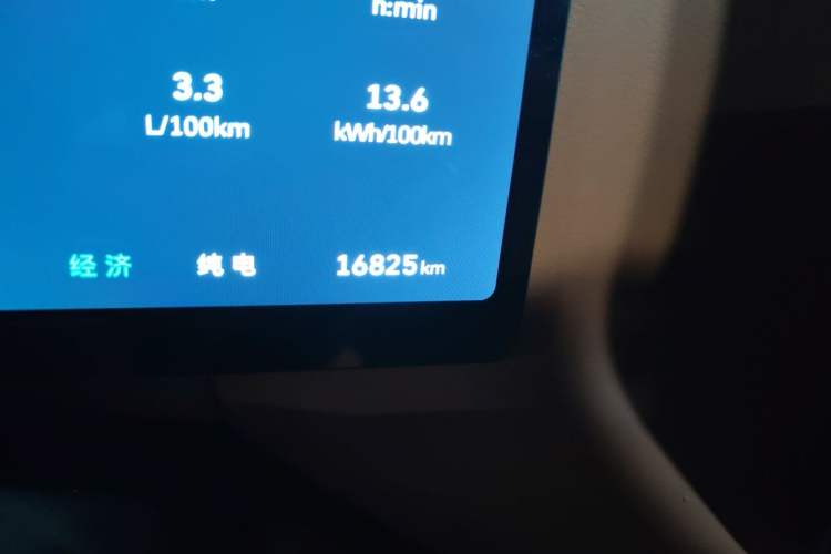 Used Wey Lanshan 2025 Four-Wheel Drive Max Odometer Close Up