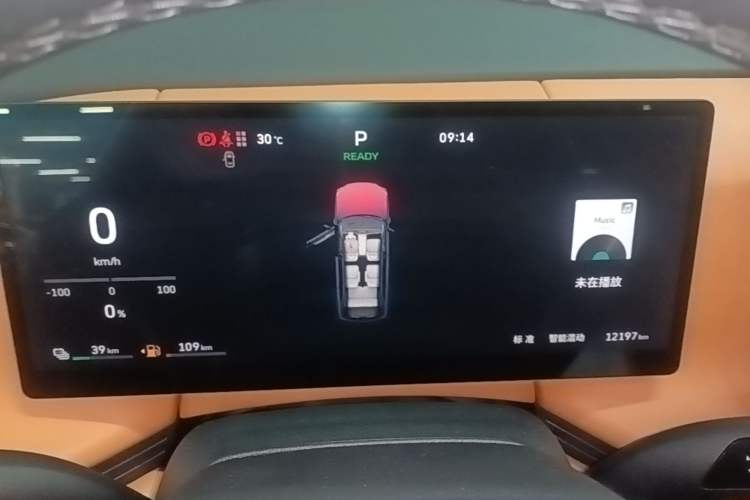 Used Wey Lanshan 2025 Four-Wheel Drive Max Instrument Cluster