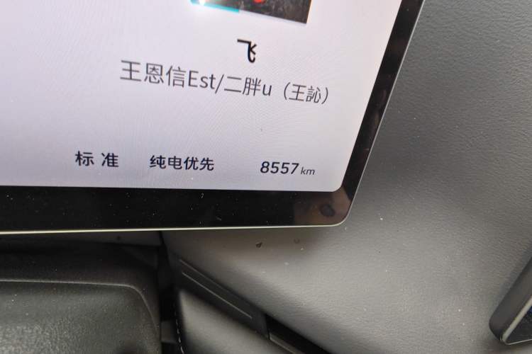 Used Wey Lanshan 2025 Four-Wheel Drive Max Odometer Close Up