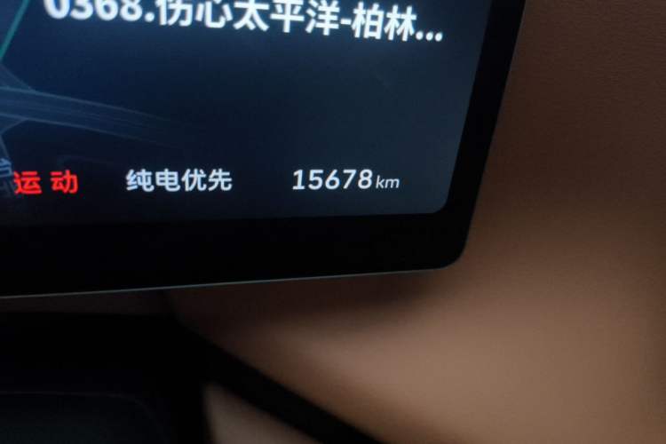 Used Wey Lanshan 2025 Four-Wheel Drive Max Odometer Close Up