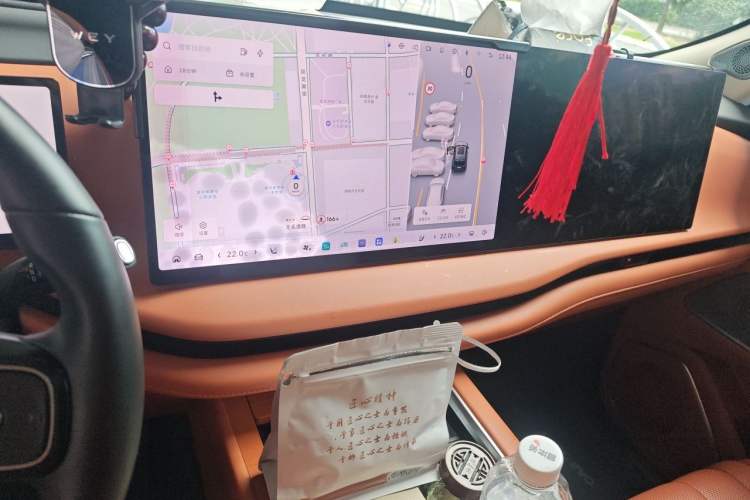 Used Wey Lanshan 2025 Four-Wheel Drive Max Audio And AC Panel