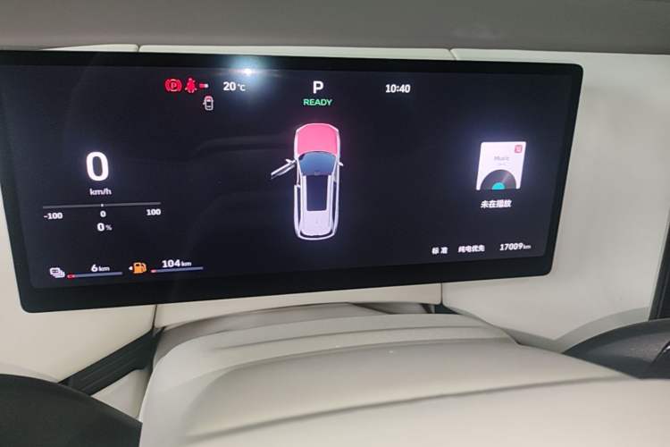 Used Wey Lanshan 2025 Four-Wheel Drive Max Instrument Cluster
