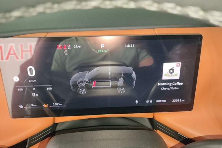 Used Wey Lanshan 2025 Four-Wheel Drive Max Instrument Cluster