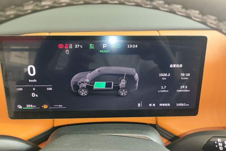 Used Wey Lanshan 2025 Four-Wheel Drive Max Instrument Cluster