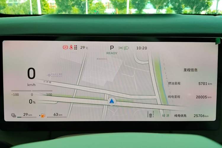 Used Wey Lanshan 2025 Four-Wheel Drive Max Instrument Cluster
