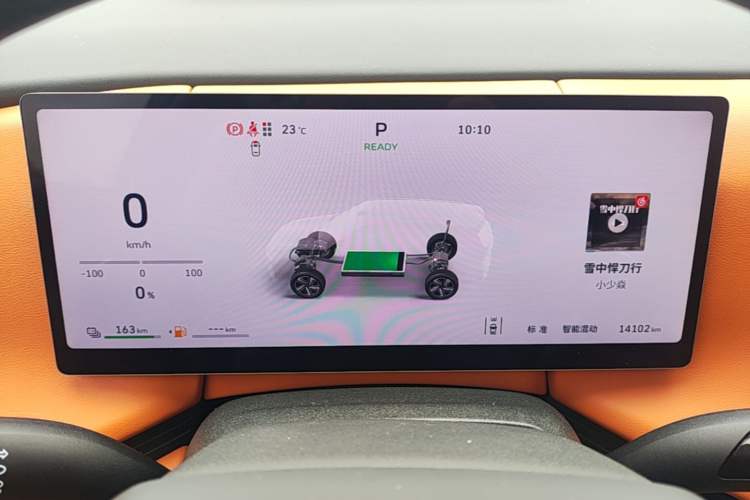 Used Wey Lanshan 2025 Four-Wheel Drive Max Instrument Cluster