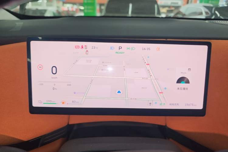 Used Wey Lanshan 2025 Four-Wheel Drive Ultra Instrument Cluster