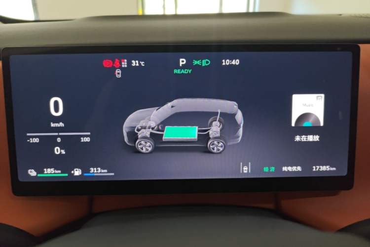 Used Wey Lanshan 2025 Four-Wheel Drive Max Instrument Cluster