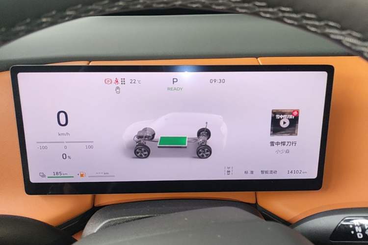 Used Wey Lanshan 2025 Four-Wheel Drive Max Instrument Cluster