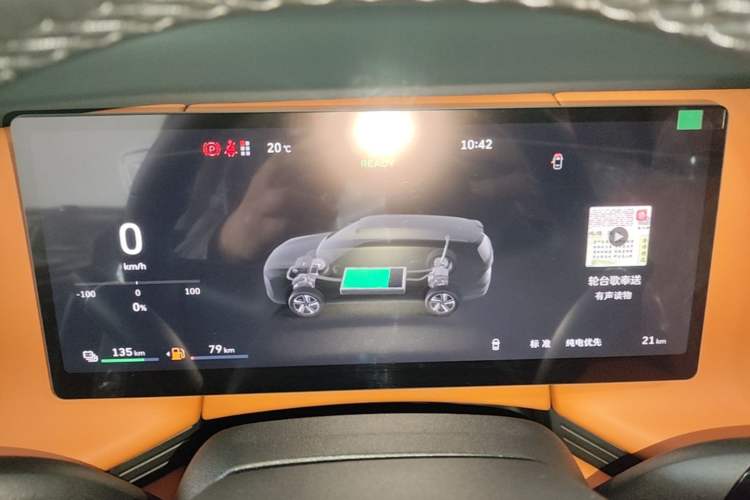 Used Wey Lanshan 2025 Four-Wheel Drive Max Instrument Cluster