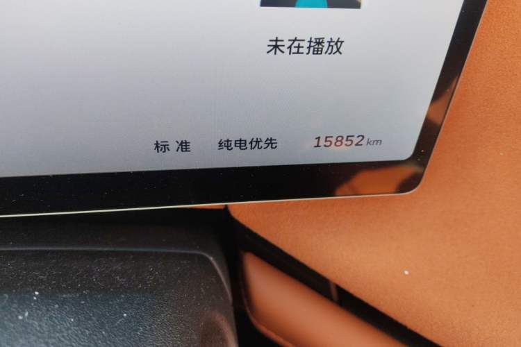 Used Wey Lanshan 2025 Four-Wheel Drive Ultra Odometer Close Up