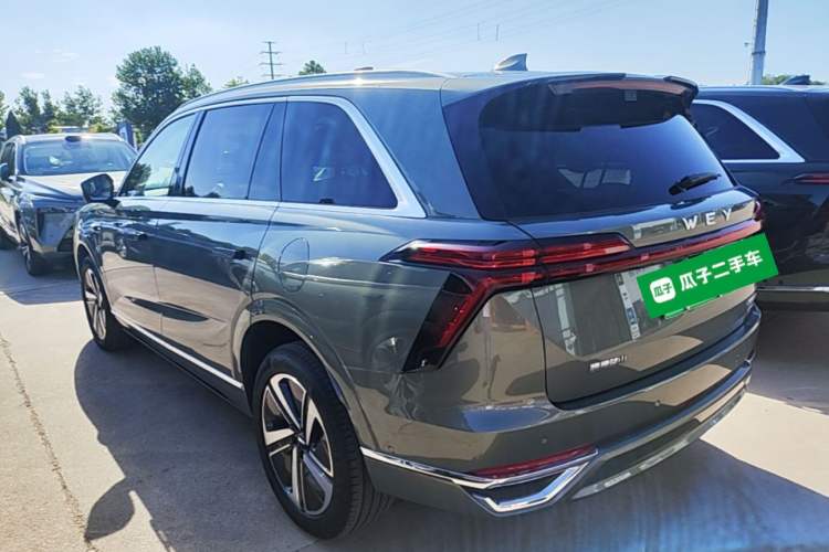Used Wey Lanshan 2025 Four-Wheel Drive Max Rear Left 45 Deg