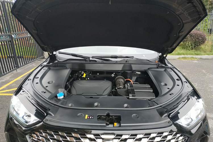 Used Wey Latte DHT-PHEV 2022 1.5T Two-Wheel-Drive Extra-Large Version Engine Bay