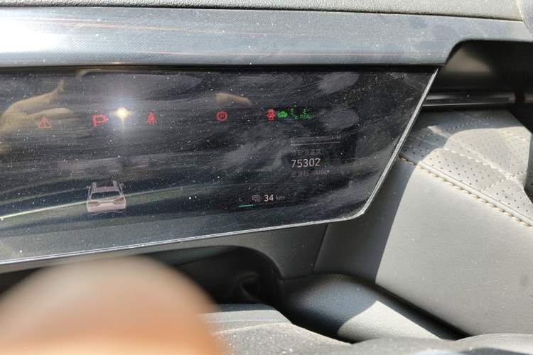 Used Wey Latte DHT-PHEV 2022 1.5T Two-Wheel-Drive Extra-Large Version Odometer Close Up