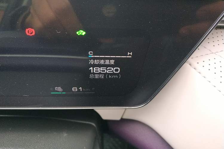 Used Wey Latte DHT-PHEV 2022 1.5T Two-Wheel-Drive Extra-Large Version Odometer Close Up