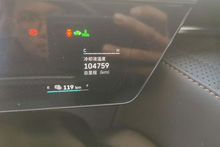 Used Wey Latte DHT-PHEV 2022 1.5T Four-Wheel Drive Extra-Large Version Odometer Close Up