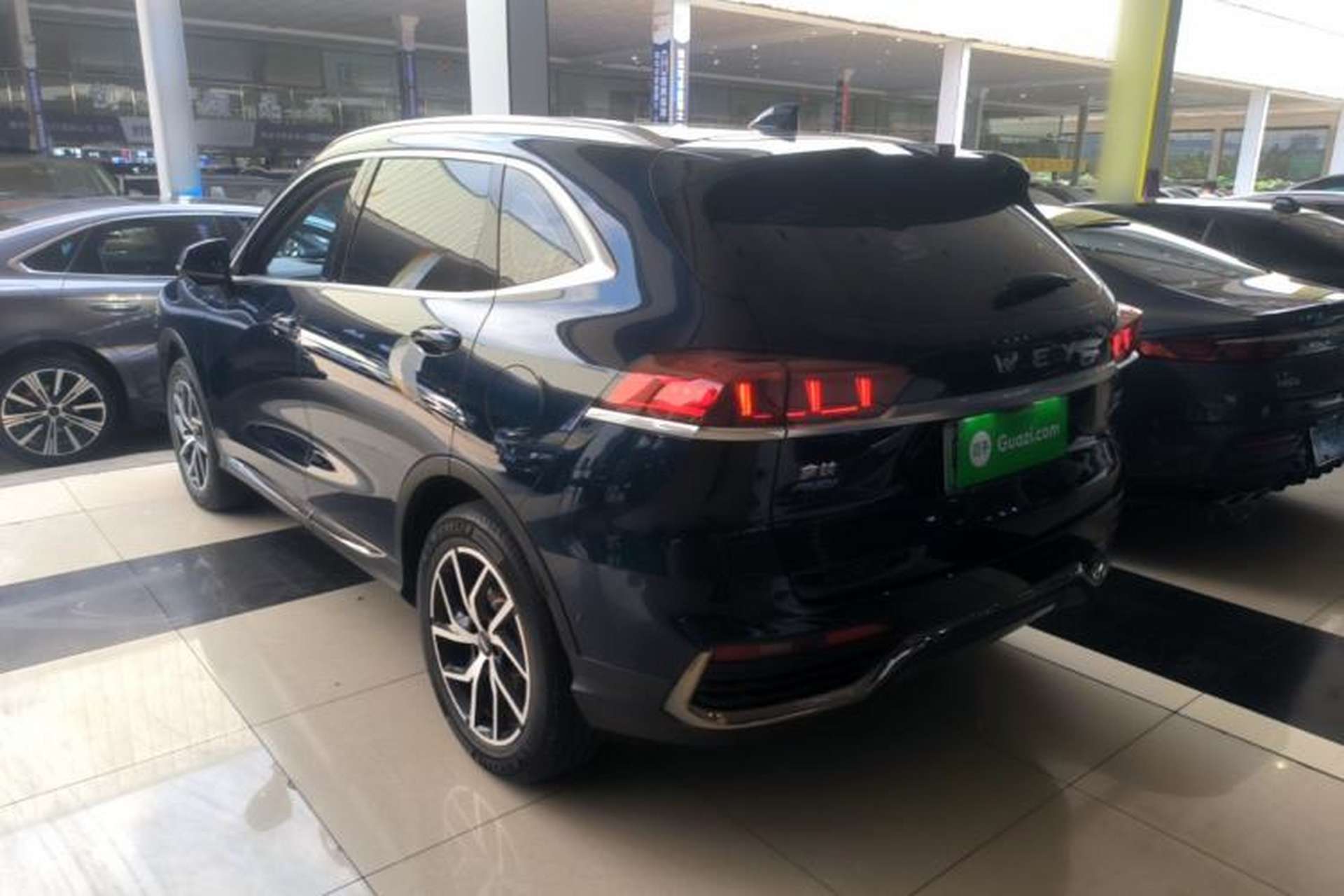 Used Wey Latte DHT-PHEV 2022 1.5T Four-Wheel Drive Extra-Large Version Rear Left 45 Deg