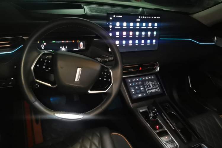 Used Wey Latte DHT-PHEV 2022 1.5T Four-Wheel Drive Extra-Large Version Center Console
