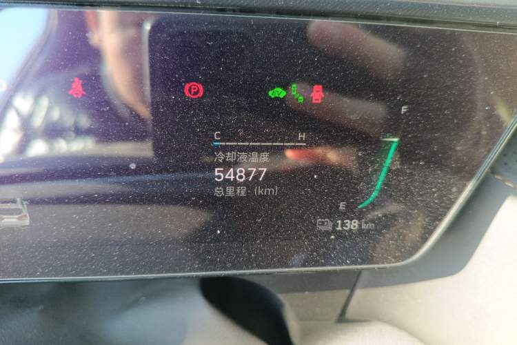 Used Wey Latte DHT-PHEV 2022 1.5T Two-Wheel-Drive Extra-Large Version Odometer Close Up